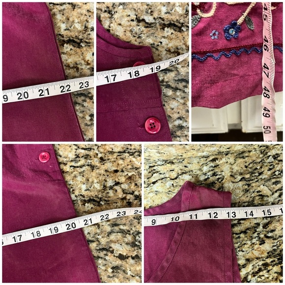 Vintage Y2k Amy K Su Purple Maxi Dress Teacher Grammacore Hippie Boho Artsy M - Picture 5 of 11